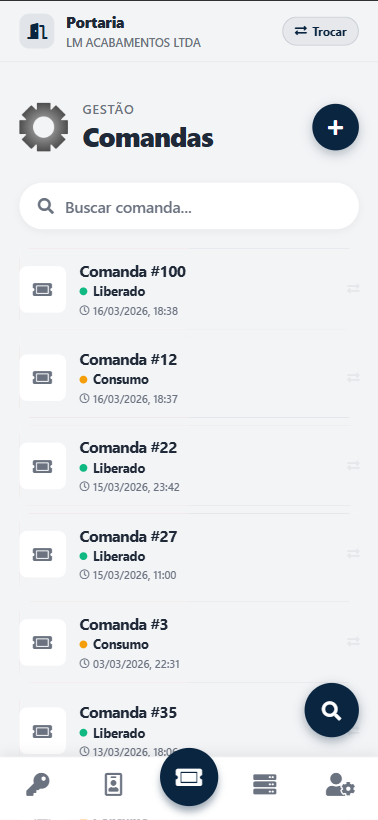 Screenshot do Aplicativo